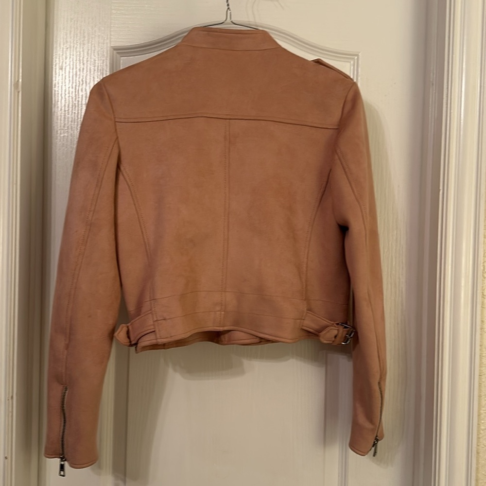 Banana Republic small faux sued jacket size S - Picture 2 of 5